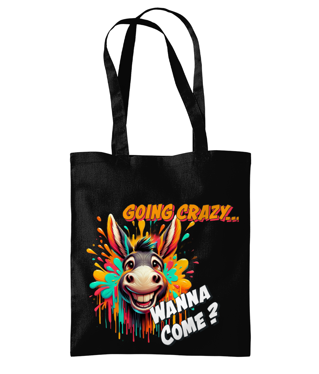 GOING CRAZY…WANNA COME ? - TOTE BAG - Cheeky Wonders