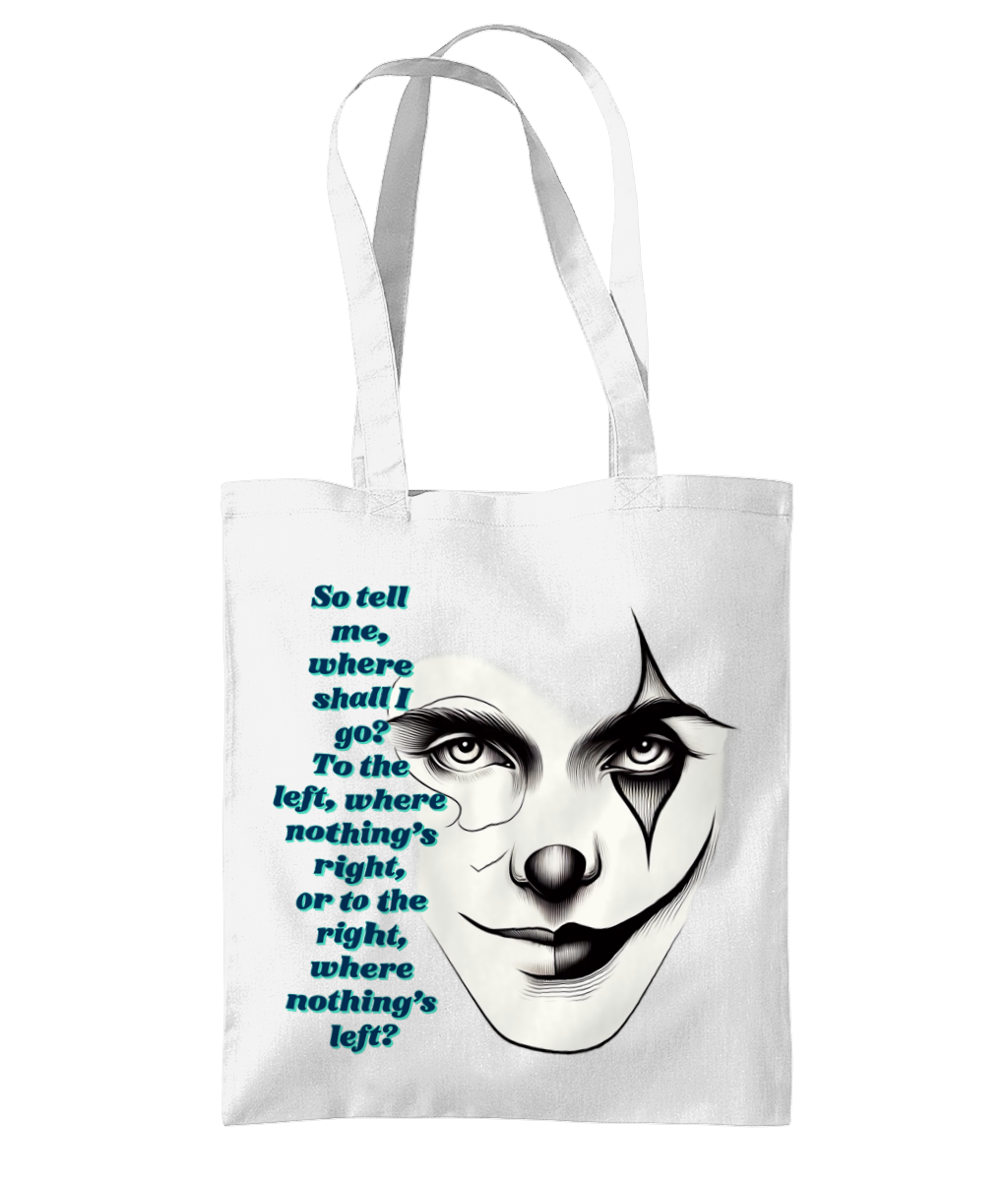 SO TELL ME WHERE SHALL I GO...?…- TOTE BAG - Cheeky Wonders