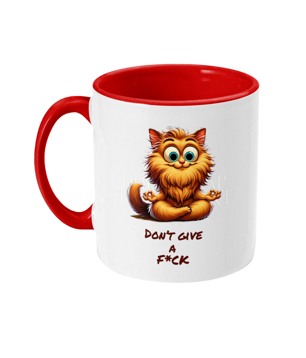 DON’T GIVE A F*CK - 2 COLOUR COFFEE MUG - Cheeky Wonders