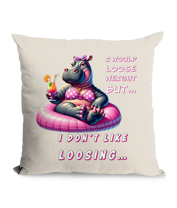 I WOULD LOOSE WEIGHT…- CUSHION WITH POCKET - Cheeky Wonders