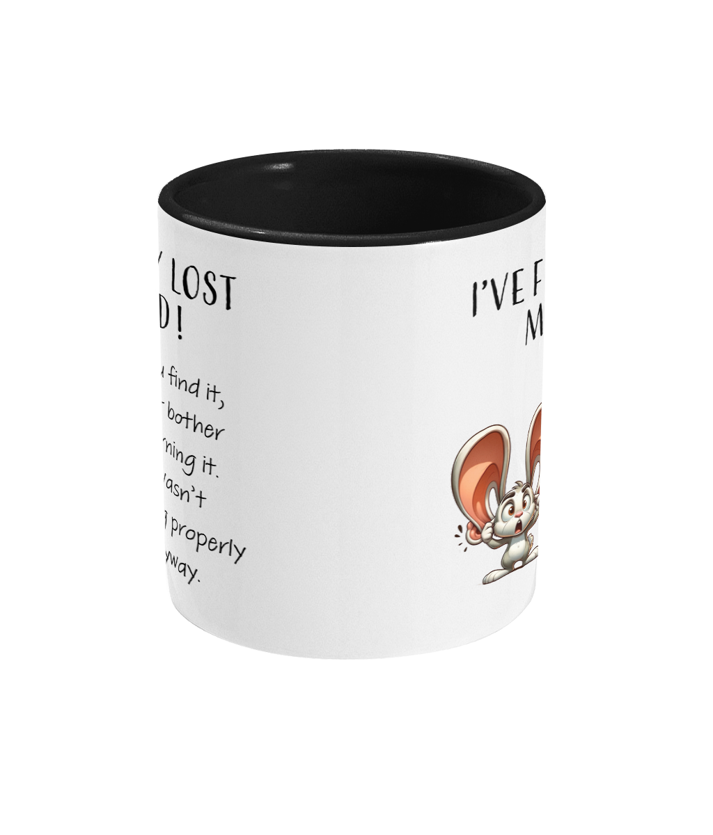 I HAVE FINALlY LOST MY MIND - 2 COLOUR COFFEE MUG - Cheeky Wonders