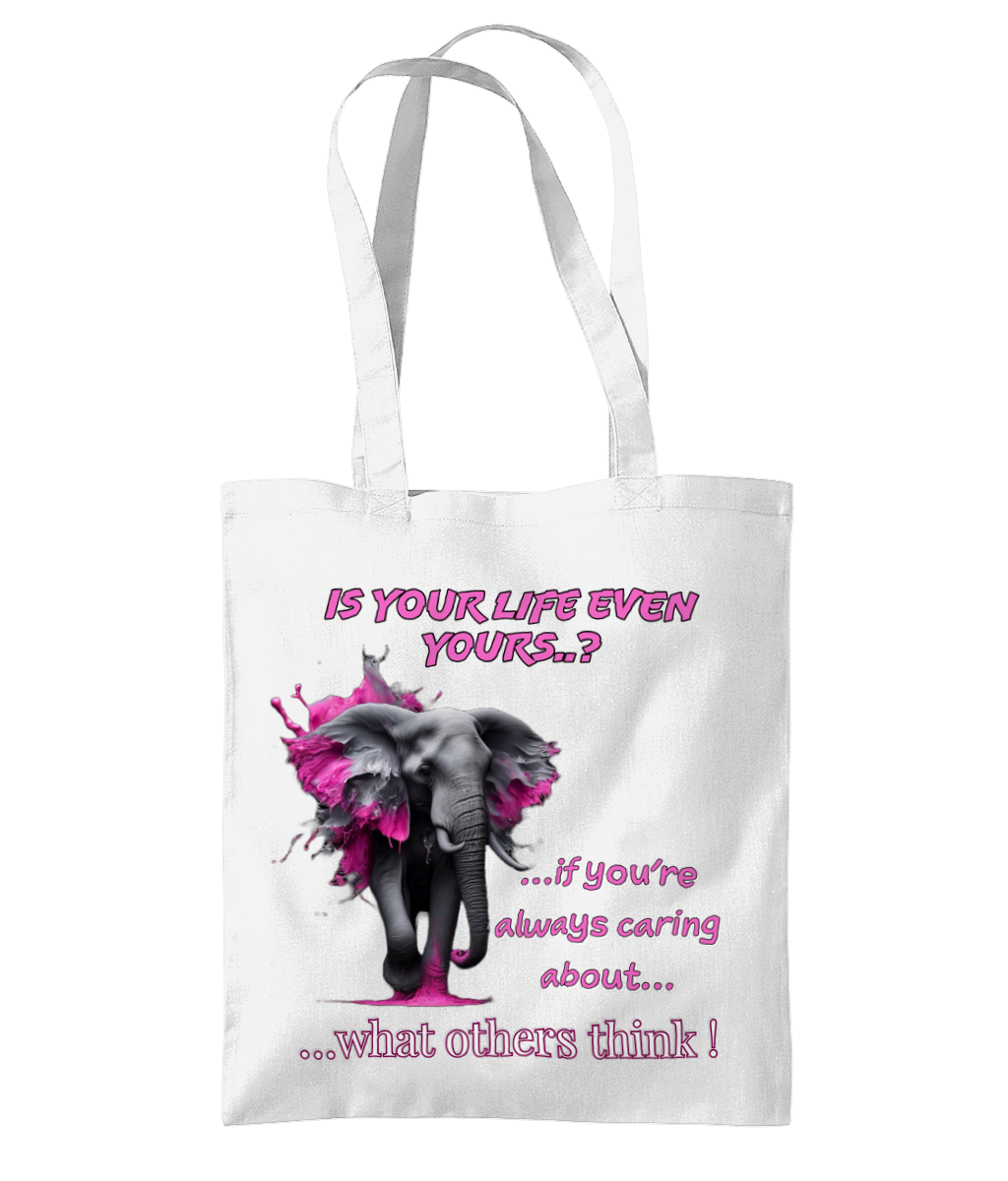 IS YOUR LIFE EVEN YOURS…? - TOTE BAG - Cheeky Wonders