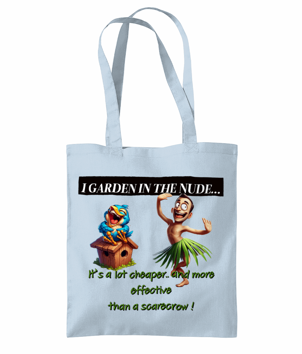 "I GARDEN IN THE NUDE..."- TOTE BAG