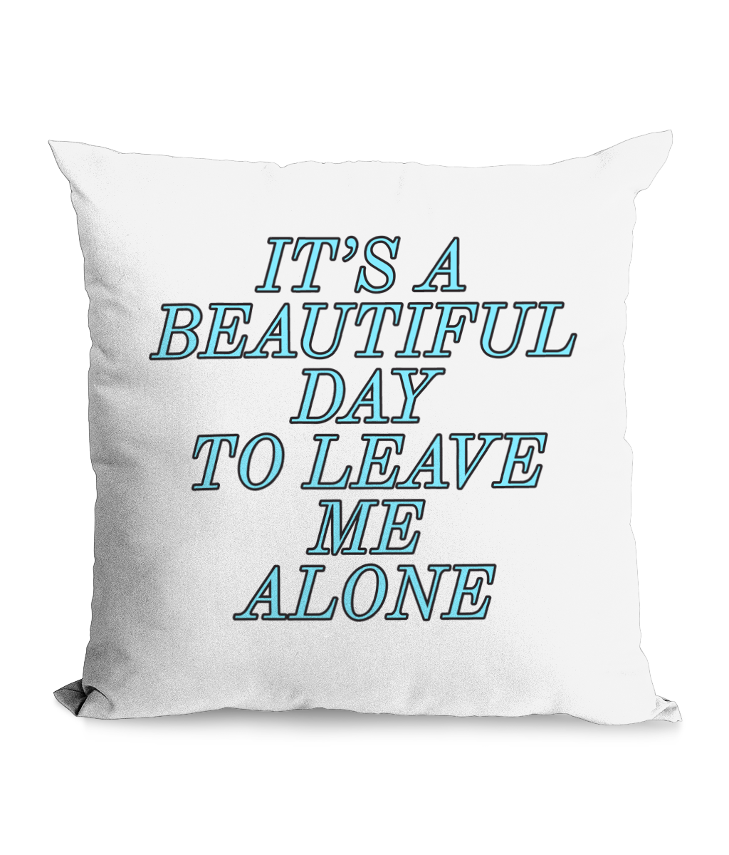 IT’S A BEAUTIFUL DAY…- CANVAS CUSHION - Cheeky Wonders