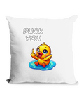 DUCK YOU - CANVAS CUSHION - Cheeky Wonders