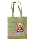 SENILITY PRAYER FOR WEIGH LOSS - TOTE BAG - Cheeky Wonders