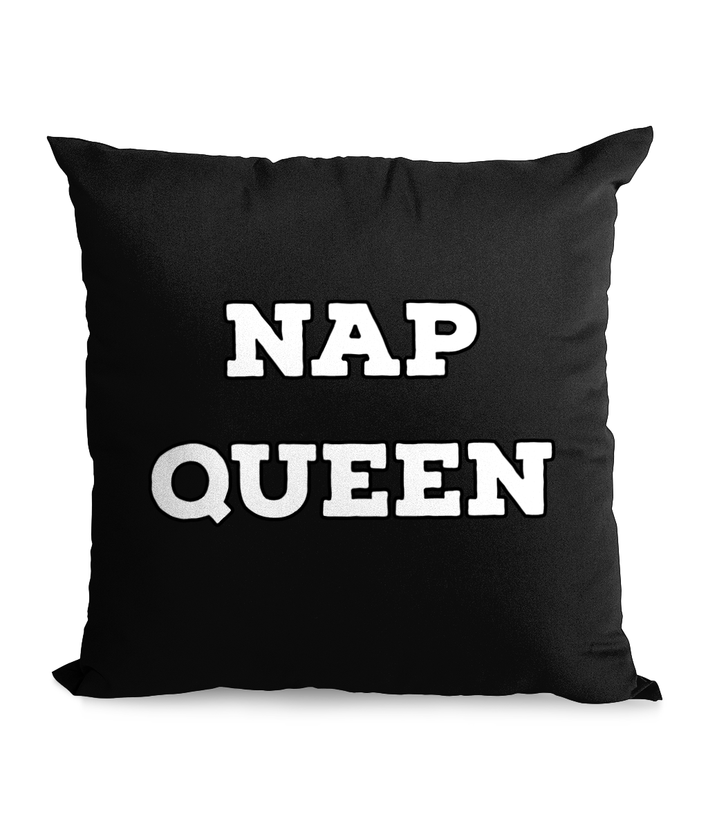 NAP QUEEN - CANVAS CUSHION - Cheeky Wonders