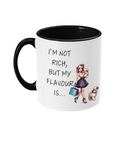 I’M NOT REACH…BUT MY FLAVOUR IS...- 2 COLOURS COFFEE MUG - Cheeky Wonders