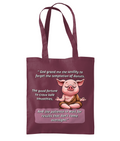 SENILITY PRAYER FOR WEIGH LOSS - TOTE BAG - Cheeky Wonders