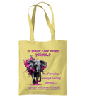 IS YOUR LIFE EVEN YOURS…? - TOTE BAG - Cheeky Wonders