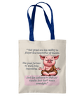 SENILITY PRAYER FOR WEIGHT LOSS - TWO TONE TOTE BAG - Cheeky Wonders