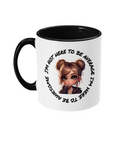 I’M NOT HERE TO BE AVERAGE…- 2 COLOURS COFFEE MUG - Cheeky Wonders