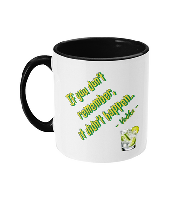 IF YOU DON’T REMEMBER…- 2 COLOUR COFFEE MUG - Cheeky Wonders