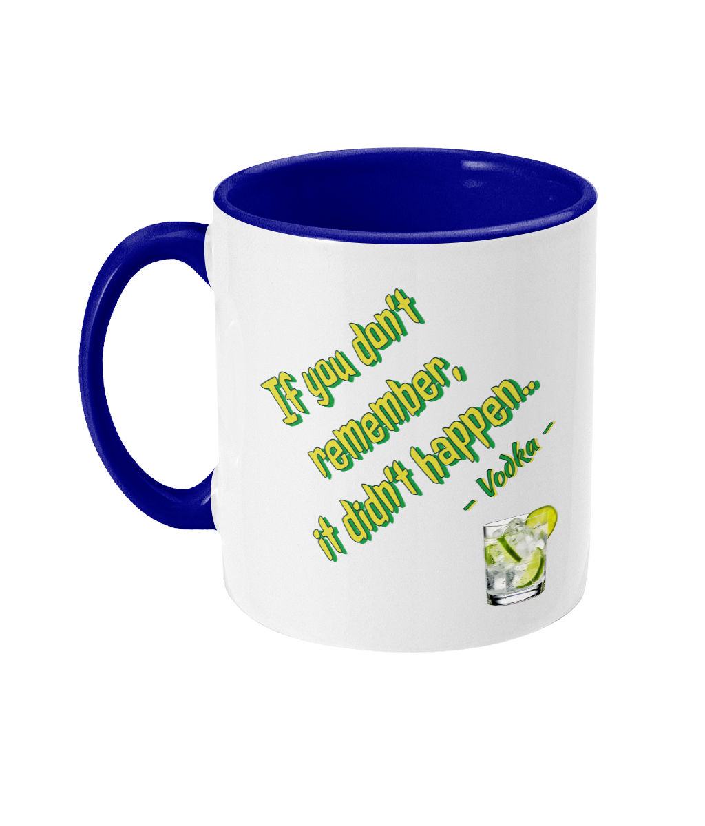 IF YOU DON’T REMEMBER…- 2 COLOUR COFFEE MUG - Cheeky Wonders