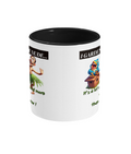 “I GARDEN IN THE NUDE…”- 2 COLOUR COFFEE MUG - Cheeky Wonders