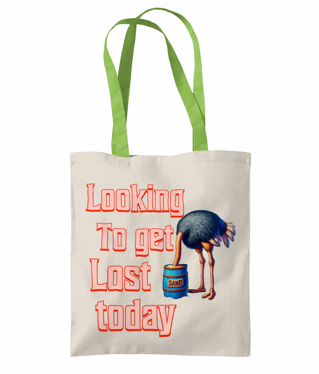 "LOOKING TO GET LOST" - 2 TONE TOTE BAG