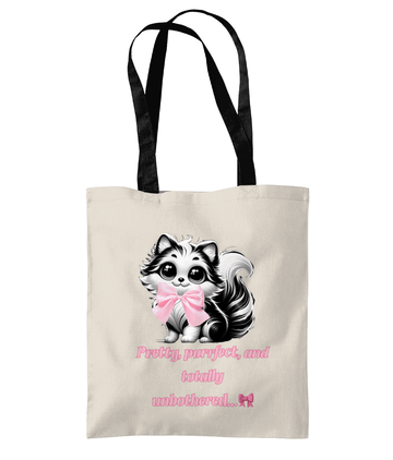 Pretty, purrfect.. - 2 Tone Tote Bag