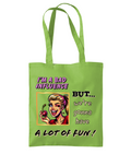 I’M A BAD INFLUENCE…- TOTE BAG - Cheeky Wonders