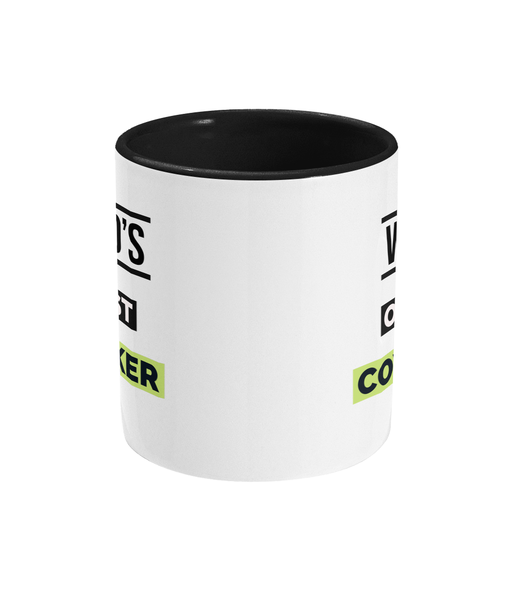 WORLD’S OKAYEST COWORKER…- 2 COLOUR COFFEE MUG - Cheeky Wonders