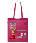 TELL ME YOU’LL ALWAYS BE BY MY SIDE…- SLING BAG - Cheeky Wonders