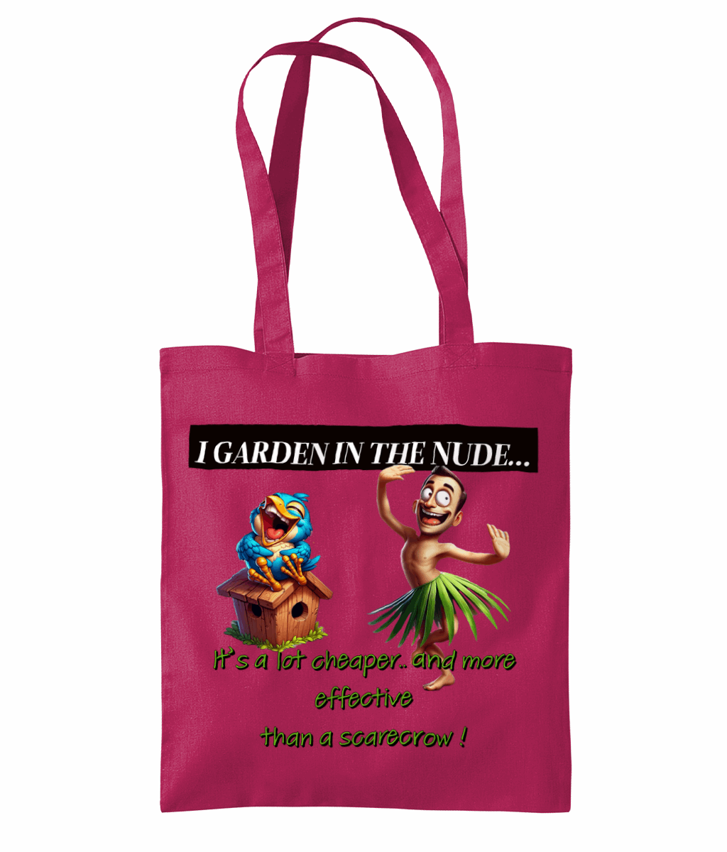 "I GARDEN IN THE NUDE..."- TOTE BAG