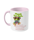 “THANK YOU DAD FOR THE GENES…”- 2 COLOUR COFFEE MUG - Cheeky Wonders