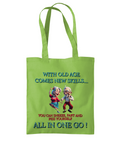 WITH OLD AGE COMES NEW SKILLS…- TOTE BAG - Cheeky Wonders