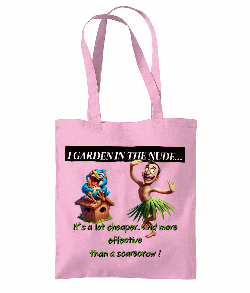 "I GARDEN IN THE NUDE..."- TOTE BAG