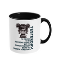 I’M TRYiNG TO BE AWESOME…- 2 COLOURS COFFEE MUG - Cheeky Wonders