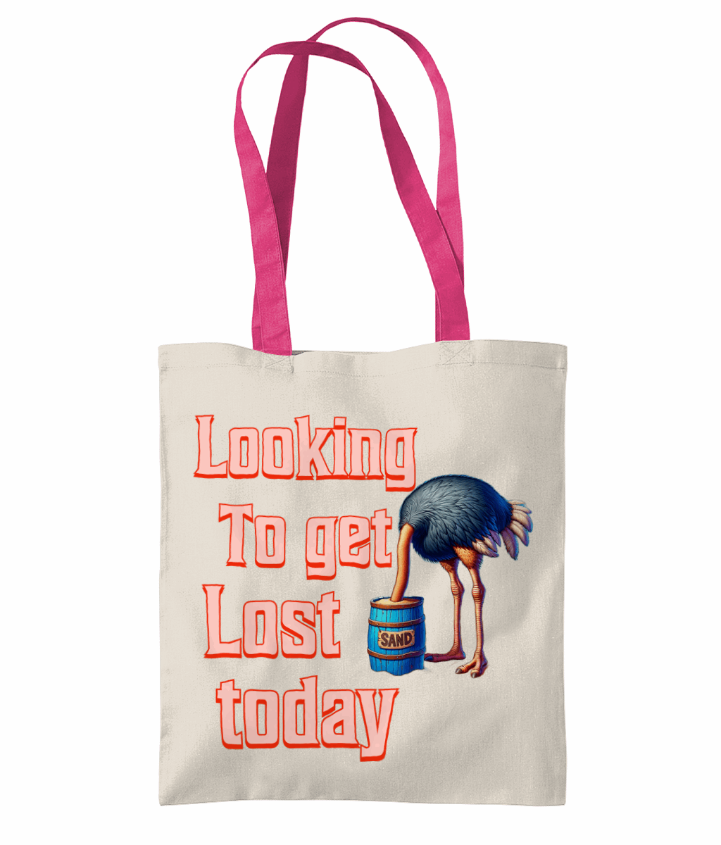 "LOOKING TO GET LOST" - 2 TONE TOTE BAG