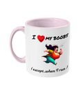 I LOVE MY BOOBS…- 2 COLOUR COFFEE MUG - Cheeky Wonders