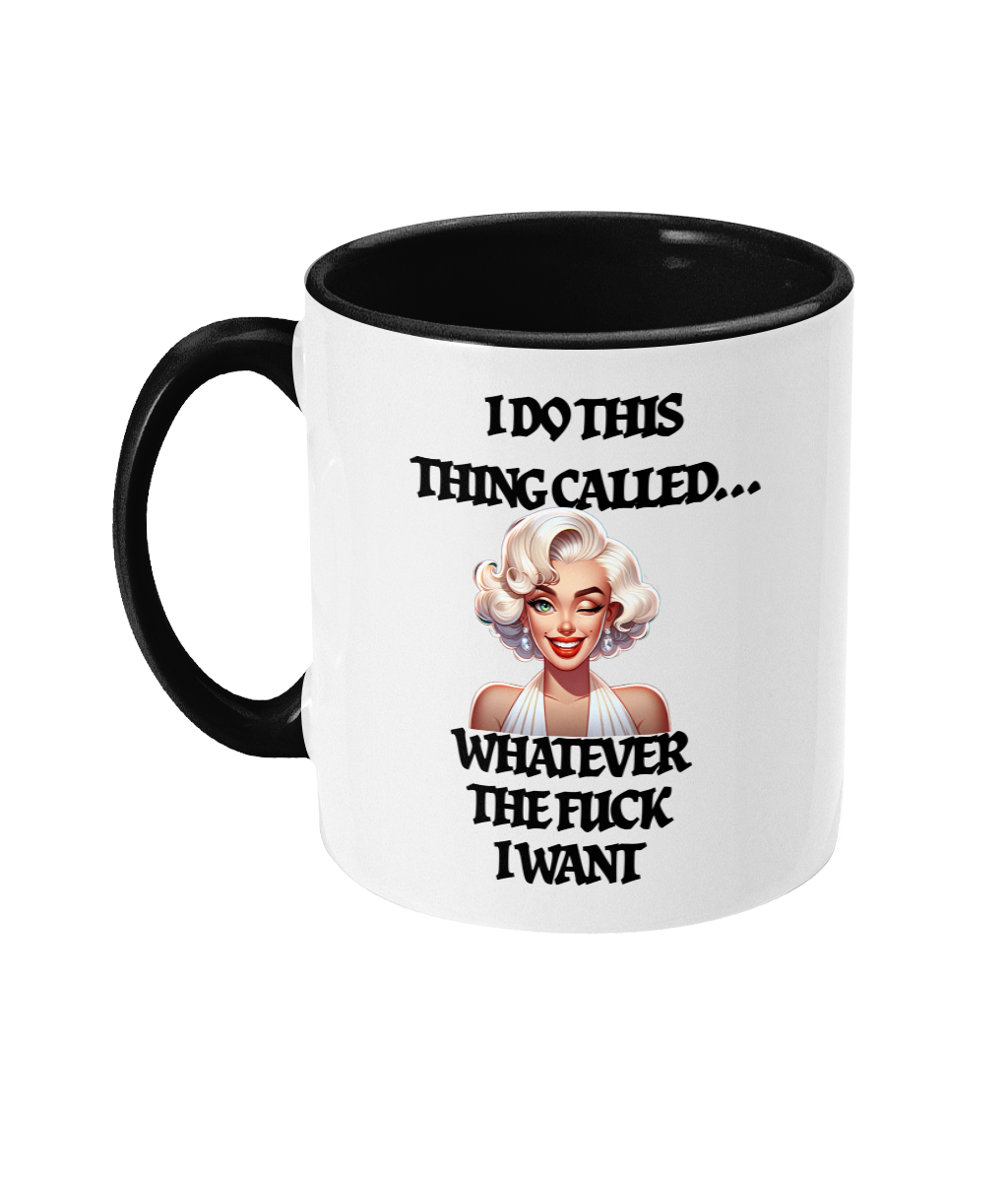 I DO THIS THING CALLED…- 2 COLOUR COFFEE MUGS - Cheeky Wonders