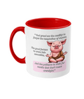 SENILITY PRAYER FOR WEIGHT LOSS - 2 COLOUR COFFEE MUG - Cheeky Wonders