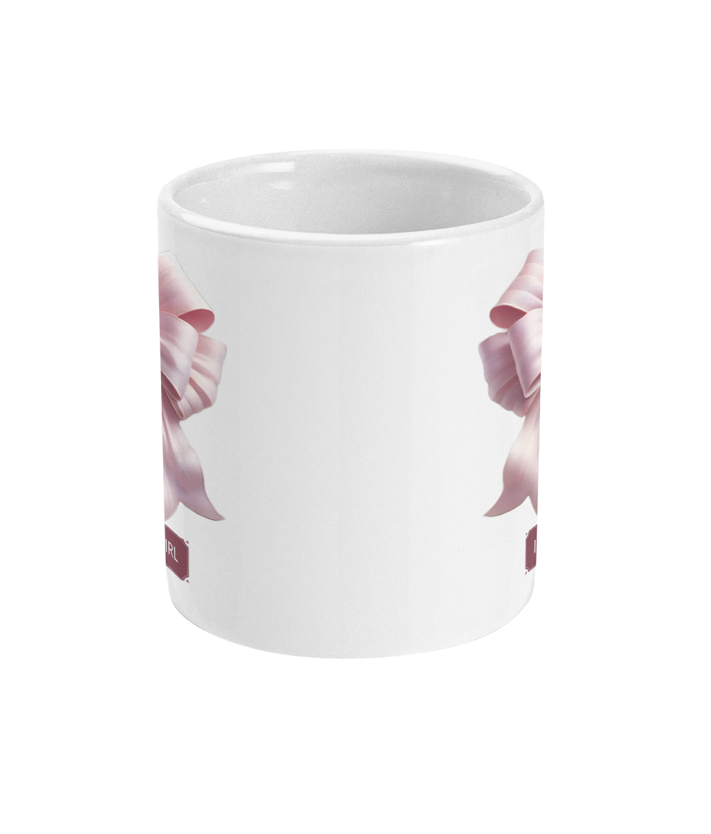 I’m Just a Girl” White Coffee Mug – Perfect for Sassy Moments