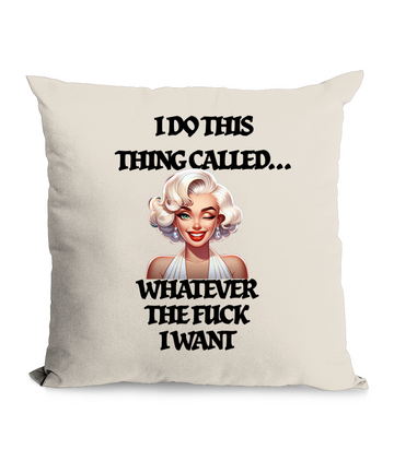 I DO THIS THING CALLED…- CUSHION WITH POCKET - Cheeky Wonders