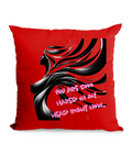 YOU ARE SOO NAKED IN MY HEAD...- CANVAS CUSHION - Cheeky Wonders