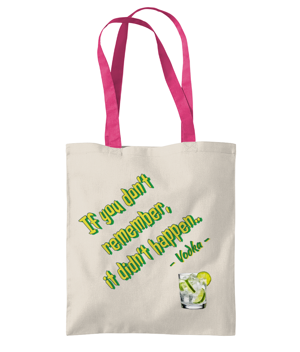 IF YOU DON’T REMEMBER…- TWO TONE TOTE BAG - Cheeky Wonders