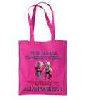 WITH OLD AGE COMES NEW SKILLS…- TOTE BAG - Cheeky Wonders