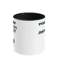 PERFECTLY F*CKING IMPERFECT - 2 COLOUR COFFEE MUG - Cheeky Wonders