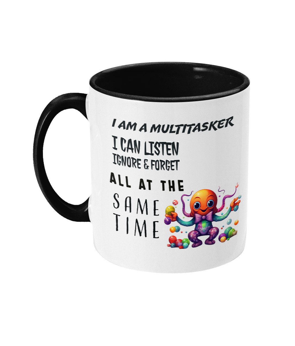 I AM A MULTITASKER…- 2 COLOUR COFFEE MUG - Cheeky Wonders