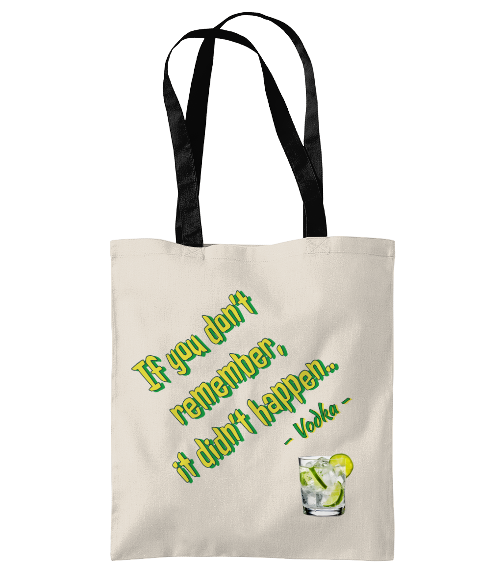 IF YOU DON’T REMEMBER…- TWO TONE TOTE BAG - Cheeky Wonders