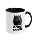 GOOD LUCK.. - 2 COLOUR COFFEE MUG - Cheeky Wonders