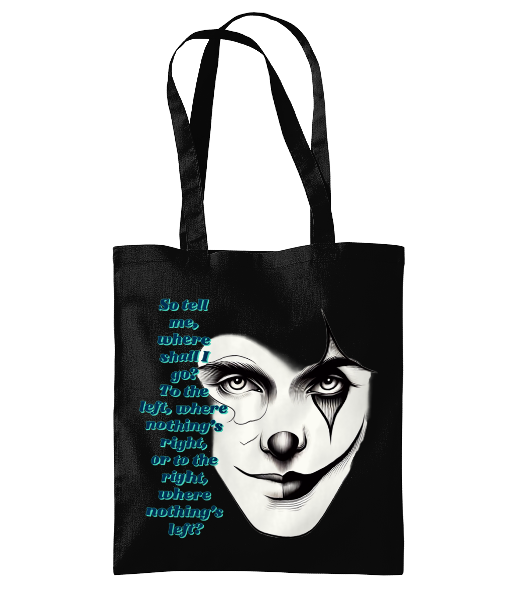 SO TELL ME WHERE SHALL I GO...?…- TOTE BAG - Cheeky Wonders