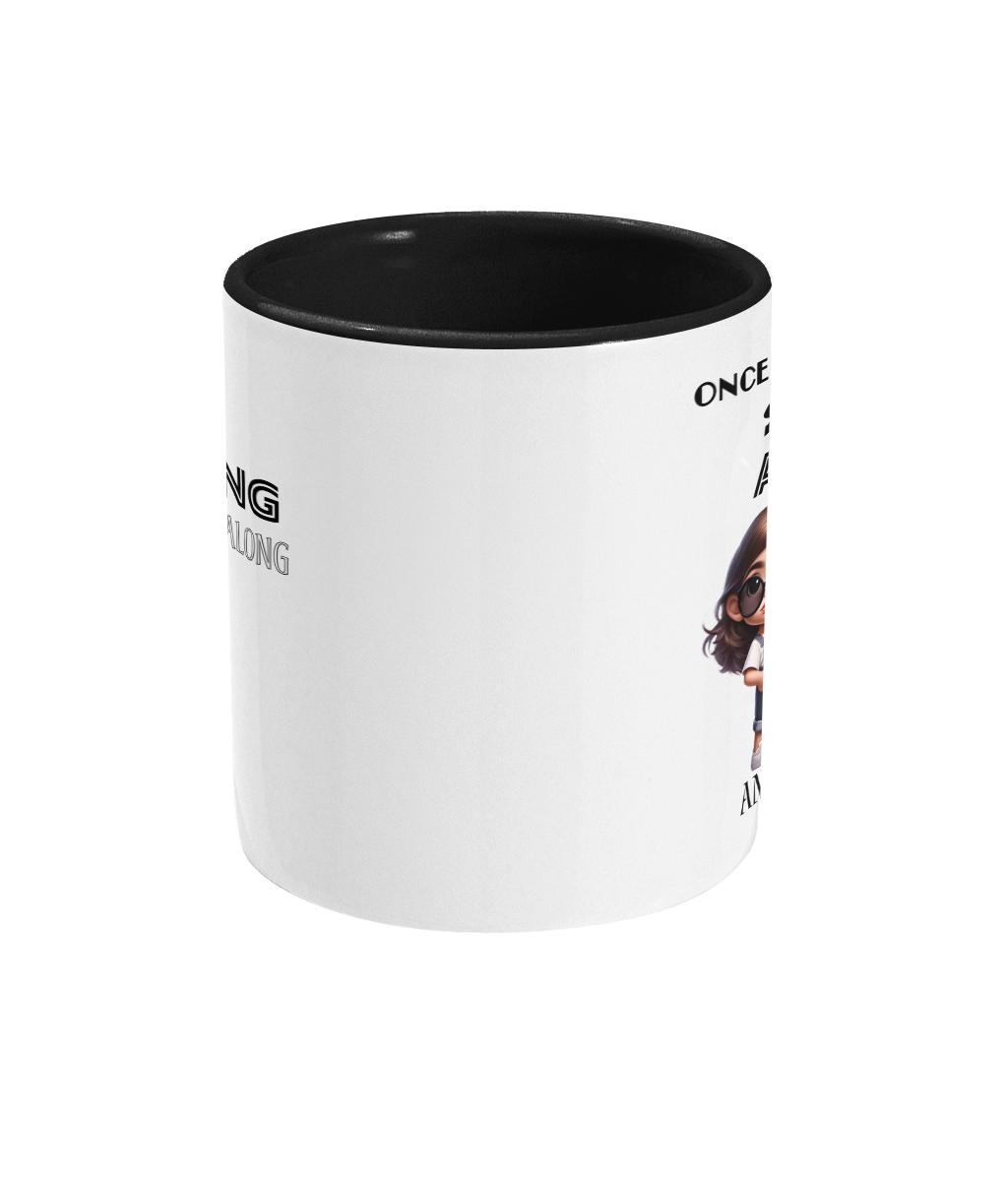 ONCE IN A WHILE, SOMEONE AMAZING COMES…- 2 COLOUR COFFEE MUG - Cheeky Wonders