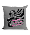 YOU ARE SOO NAKED IN MY HEAD...- CANVAS CUSHION - Cheeky Wonders