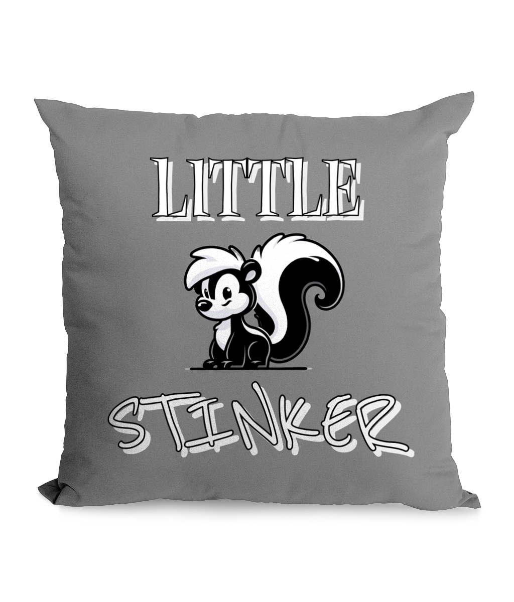 LITTLE STINKER…- CANVAS CUSHION - Cheeky Wonders