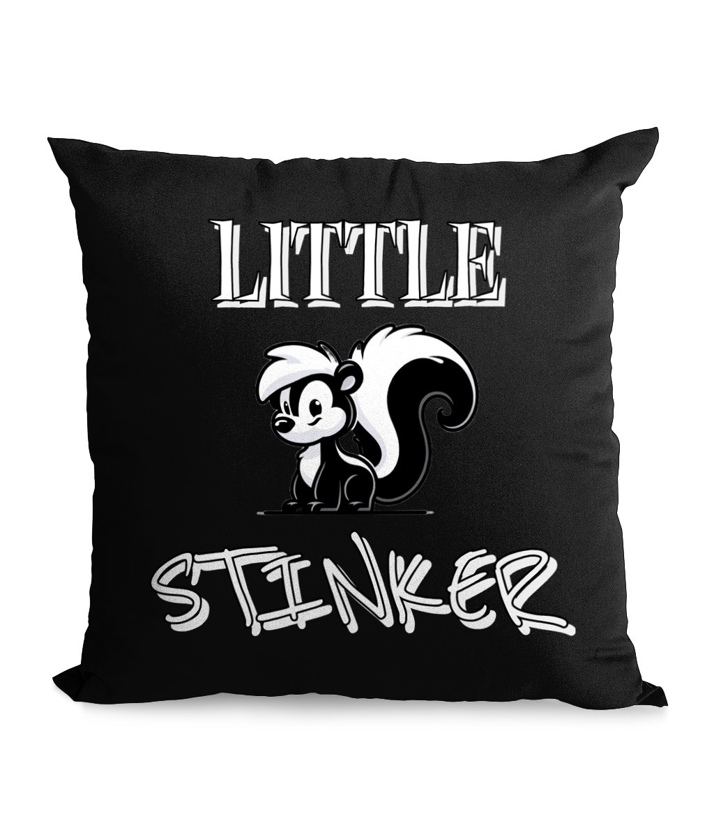 LITTLE STINKER…- CANVAS CUSHION - Cheeky Wonders