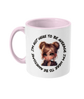 I’M NOT HERE TO BE AVERAGE…- 2 COLOURS COFFEE MUG - Cheeky Wonders