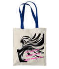 YOU ARE SOOO NAKED IN MY HEAD...- 2 TONE TOTE BAG - Cheeky Wonders