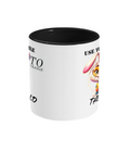 USE YOUR SMILE TO CHANGE THE WORLD - 2 COLOUR COFFEE MUG - Cheeky Wonders